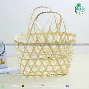 HOT SELLING Export From Vietnam Handcrafted Bamboo <b>Baskets</b>: A Perfect Blend of Tradition, Sustainability, and Functionality - Product Image 4