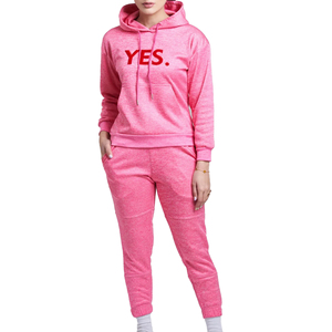 Ensemble de jogging 2 pièces pour femmes vêtements de sport ensembles pour femmes survêtements d'hiver ensemble deux pièces survêtements personnalisés de meilleure qualité pour femmes - Product Image 1