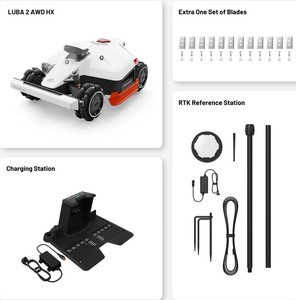 NUEVO Y RECIÉN LLEGADO: Robot Cortacésped Inteligente Global EU MAMMOTIONS LUBA 2AWD 5000HX3000HX 10000HX 800 con Cable Perimetral y GPS Gratuito - Product Image 4