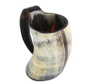 Chopes à bière en corne viking avec un design unique, fournisseurs en gros parfaits, événements de mariage, option de vaisselle élégante et durable - Product Image 2