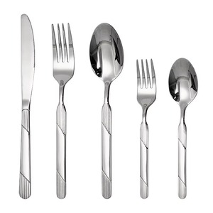 ชุดช้อนส้อมมีดีไซน์คลาสสิกมาใหม่ชุดช้อนส้อมมีดสเตนเลสคุณภาพดี - Product Image 6