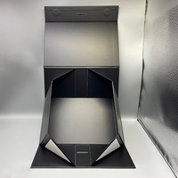 Boîtes cadeaux personnalisées en carton rigide, boîte magnétique rigide, emballage de luxe pliable avec couvercle rabattable et ruban