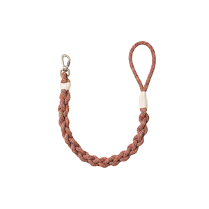 Nouvelle laisse pour chien artisanale Rose Ember, élégante et durable, avec un motif solide - Product Image 1