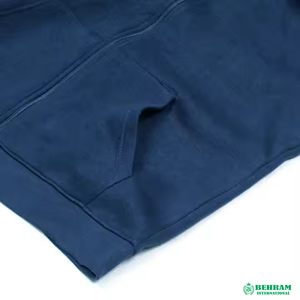 2025 dernière conception deux couleurs bloc OEM fermeture éclair à capuche pour hommes Logo personnalisé prix de gros 100% coton respirant homme à capuche - Product Image 5