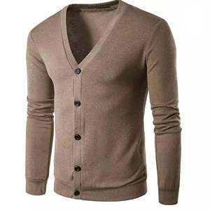 Cardigan pour homme, léger, en tricot doux, chaud, décontracté, coupe confortable, cardigan élégant pour un look quotidien - Product Image 1