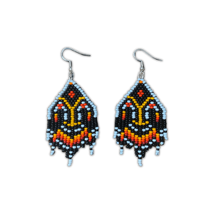 Pendientes de Murciélago de Halloween con Cuentas de Semillas Bordadas, Pendientes de Halloween de Diseño con Cuentas de Semillas, Se Aceptan Diseños Personalizados - Product Image 5