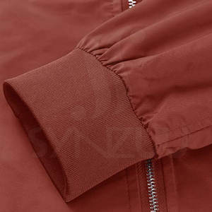 Blouson aviateur à col montant pour hommes de haute qualité vêtements d'hiver en polyester à séchage rapide Offre Spéciale style de rue avec motif de lettres - Product Image 6