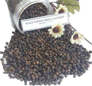 100% Poivre noir séché biologique Casher Poivre en grains en vrac Meilleur ANNA DO Allspice FAQ MC Épices simples transformées brutes Herbes - Product Image 1