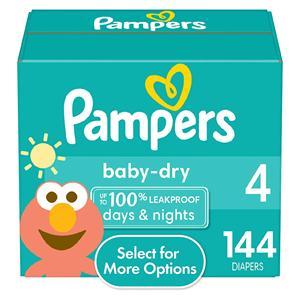 Pampers Baby Dry XXL Pantalon jetable Soft 144 Count Pack pour adultes-Green ADL Bulk Supply - Product Image 1