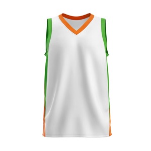 Maillot de basket-ball personnalisé avec logo sublimé au prix le plus bas, unisexe, dernières nouveautés, meilleurs maillots de basket-ball réversibles personnalisés sublimés - Product Image 2