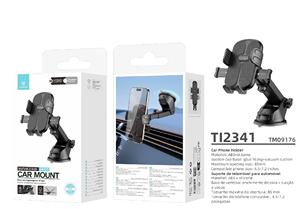 Techancy User Friendly Adjustable Height Portable Strong Adhesion ABS Plastic Car Dashboard Mobile Phone <b>Holder</b> <b>Magnetic</b> - Product Image 6