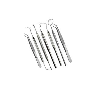 Kit de examen Dental Kit de herramientas de examen Dental esencial Instrumentos dentales completos de 8 piezas Instrumentos quirúrgicos - Product Image 5