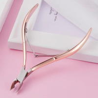 Kit professionnel d'outils de beauté personnalisés en acier inoxydable : coupe-ongles, repousse-cuticules, polissoir à ongles, ensemble de manucure de salon 8 pièces
