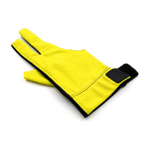 Guantes de Snooker Unisex de Poliéster y Spandex, de Secado Rápido, Transpirables, Ligeros y Antideslizantes, para Billar, Personalizados, de 3 Dedos - Product Image 4