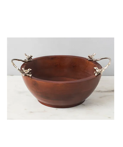 Acacia bol en bois 100% naturel fait main écologique fruit rond en bois bol pour la meilleure vente pour cuisine - Product Image 3