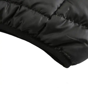 Chaqueta acolchada de lona con capucha y cremallera completa: ropa de invierno impermeable ecológica, la mejor calidad, varios colores y tamaños disponibles - Product Image 6