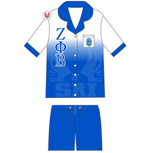 Conjunto de Pijama de Manga Corta para Mujer de la Hermandad Zeta Phi Beta, Ropa de Dormir Suave, Conjuntos de Pijama Cómodos - Product Image 3