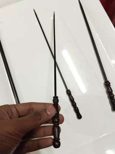 Aiguilles à tricoter en bois sur mesure de tailles assorties pour les magasins de fils et de fibres et les magasins de travaux d'aiguilles pour la revente - Product Image 3