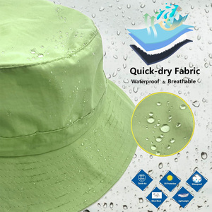 Chapeaux seau personnalisés de mode Streetwear avec broderie de logo Protection solaire d'été extérieure Fabricant OEM ODM - Product Image 5