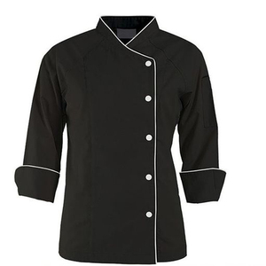 Uniforme de Chef Otoño Chaquetas de Cocina para Hombre Ropa de Trabajo Chaqueta de Chef para Hombre y Mujer Chaqueta de Chef de Manga Larga Polialgodón - Product Image 1