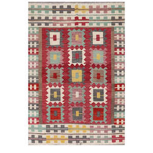 พรมกิลิม ไมมาณา อัฟกานิสถาน ขนาด 255 x 172 ซม. ชุดพรมปูพื้น - Product Image 1