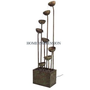 Top Selling Antique Brass <b>Candlestick</b> Holder <b>Large</b> Size 3-Arm Leaf Design with Gold Plated Aluminum for Home Decoration - Product Image 3