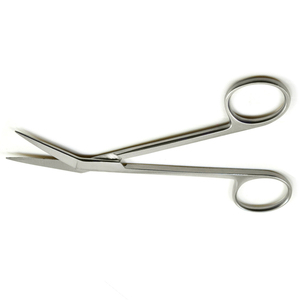 Tijeras Quirúrgicas Médicas Personalizables de Alta Calidad, con Forma Angulada, Borde de Corte Dentado, Instrumento de Acero Metálico para Encías - Product Image 5