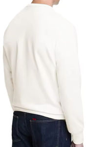 Autumn Men's Plain Hoodies Casual Pullover Solid Color <b>Long</b> <b>Sweatshirt</b> Tops Basic Knit Fabric Fashion Basic Hoodies for Winter - Product Image 4