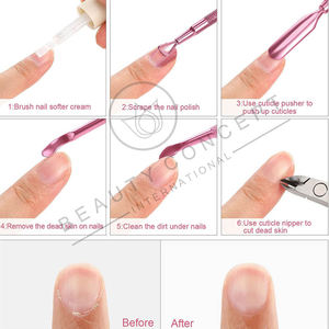 Coupe-ongles à poignée de couleur rose Produit antidérapant Pince à cuticules en acier inoxydable personnalisée du Pakistan Écologique - Product Image 6