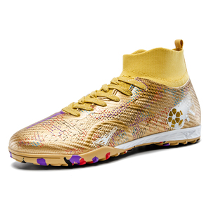 Chaussures de football <span class=keywords><strong>en</strong></span> caoutchouc pour terrain synthétique, unisexes, pour intérieur, vente <span class=keywords><strong>en</strong></span> gros - Product Image 3
