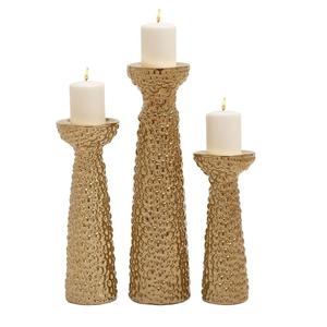 Home Decoration Metal Candle Holder Candle <b>Stand</b> for Lighting and Set Stylish Antique Finish Decorative Candle Jar Holder - Product Image 4
