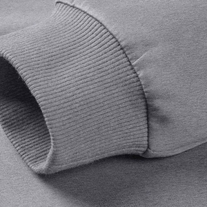 Ensemble de survêtements en molleton pour hommes, taille plus, style streetwear, automne, manches longues, fermeture éclair intégrale, ensemble de survêtements de sport, 2 pièces, écologique - Product Image 5