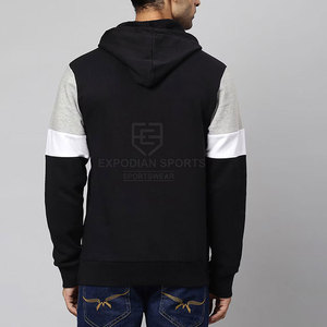 Pull à capuche Offre Spéciale pour hommes, sweats à capuche respirants demi-fermeture éclair pour hommes, style unique - Product Image 4