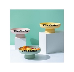 Bol de service en métal fer poli couleur or au design classique avec support en marbre pour la maison, le restaurant, l'hôtel, taille personnalisée, bol à chocolat - Product Image 3