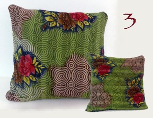 Funda de cojín Kantha de algodón Vintage indio hecho a mano forma cuadrada multicolor Patchwork costura al por mayor funda de cojín Kantha - Product Image 6