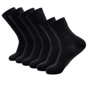 Chaussettes habillées classiques élégantes pour hommes, unisexes, beige, noir, brun foncé, douces, 100% cachemire pur, laine mérinos, coton, tube - Product Image 4
