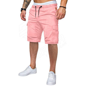 Custom Logo Branded High Street Corduroy 100% Cotton Breathable Waterproof <b>Short</b> <b>Cargo</b> <b>Shorts</b> Mid Length <b>Men</b> - Product Image 1