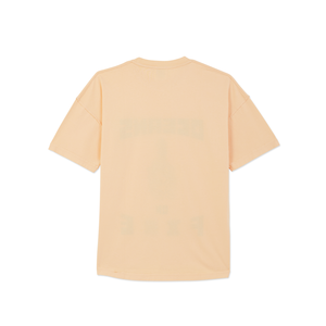 Breathable Casual Peach 100% Cotton T-Shirt in XS Size - Product Image 1