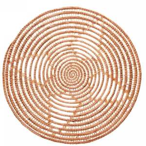 Sous-plat en rotin brun sur mesure pour la décoration de maison côtière et la mise en scène de table estivale Fabricant OEM et fournisseur en gros - Product Image 2