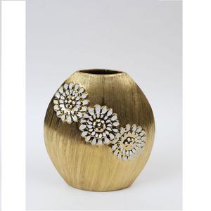 Design Best For Home Decor Customized Handmade Hand Made Best Indoor Decor And Handmade Design <b>Gold</b> Plant <b>Vase</b> and flower <b>vase</b> - Product Image 1