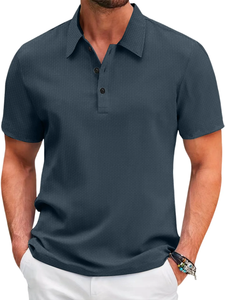 Timeless Polo Shirt Hombre Classic Fit Algodón Suave Everyday Essential - Product Image 5
