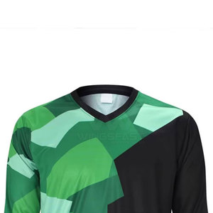 เสื้อเจอร์ซีย์ขี่มอเตอร์ไซค์แบบซับลิเมชันน้ำหนักเบาตัดอัตโนมัติสำหรับแข่งรถ - Product Image 6