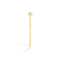Pulsera Ajustable de Ópalo Etíope Chapada en Oro Sólido de 18K de Acabado Premium, con Engaste de Cabujón en Forma de Pera, Diseño Moderno Hecho a Mano