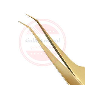 Pinzas de extensión de pestañas de Punta puntiaguda de doble filo Pinzas de extensión de pestañas profesionales de alta calidad - Product Image 4
