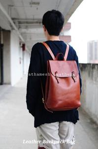 High-quality Leather <b>Backpack</b> Bag <b>Secure</b> Spacious Wholesale Price Classic Handcrafted Business Factory Direct Bulk Discount 2025 - Product Image 5