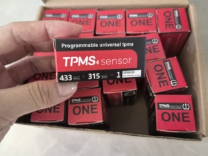 เซ็นเซอร์ TPMS แบบตั้งโปรแกรมได้ 2-in-1 ขายดี 315&433MHz ระบบตรวจสอบแรงดันลมยางสำหรับรถยนต์ - Product Image 2
