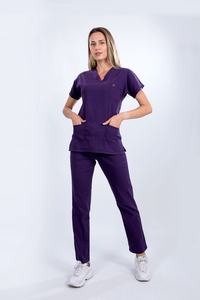 Wholesale Medical <b>Scrubs</b> Uniforms Sets Hospital High Quality Custom <b>Scrub</b> Quick Dry Breathable Comfortable Unisex XS 6XL - Product Image 6