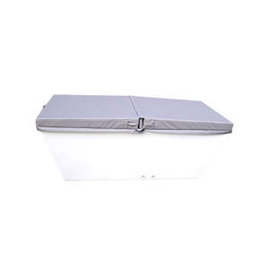 Couverture de piscine pliable, imperméable, isolante et anti-poussière AMBOHR, également utilisable pour baignoire - Product Image 5