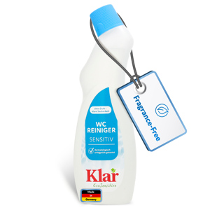 Limpiador de inodoros líquido KLAR RTS 1 Eco Sensitive 750ml Vegano Sin Fragancia Orgánico Eco-Certificado Altamente Biodegradable - Product Image 1