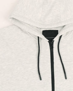 Nouveauté Automne-Hiver : Sweat à Capuche Zippé 100% Coton Polaire Brodé pour Homme, Coupe Classique Décontractée, Couleurs Personnalisables, Léger - Product Image 5